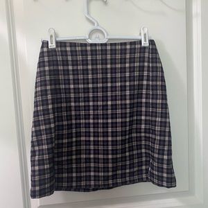 Brandy Meliville Cara Plaid Skirt